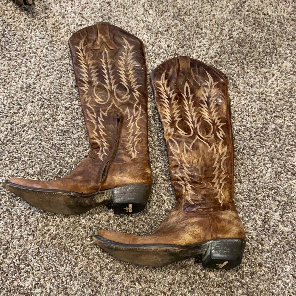 Old gringo cowgirl boots